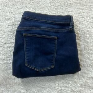 Gap True Skinny dark wash jeans, size 36R